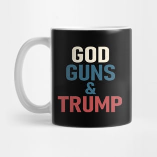 God Guns Trump Mug